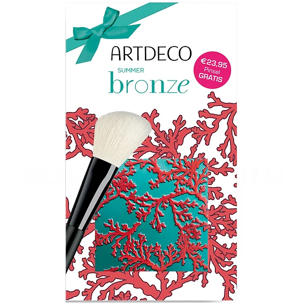 HORST KIRCHBERGER Brush Rouge & Bronzer – Abgeschrägter Pinsel Für Konturen & Rouge, Pink Wooddesign