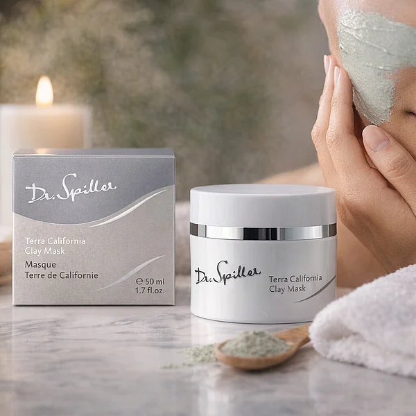 Dr. Spiller Terra California Clay Mask gegen trockene Haut