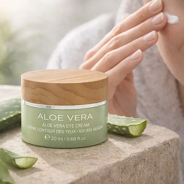 tre belle Aloe Vera Augencreme gegen Fltchen