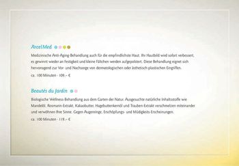 Wellness-Broschüre - Online Shop